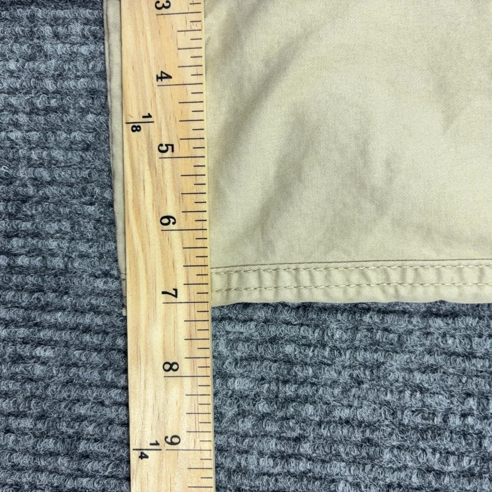 Cat & Jack Straight Leg Pants Boys Size 14 Tan Elastic Waist Drawstring
